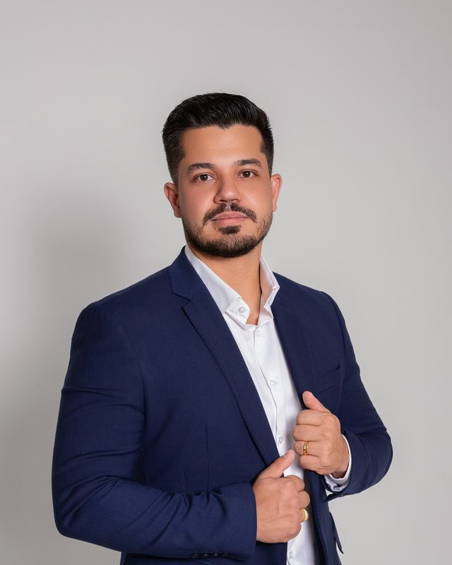 Henrique, organizador do workshop