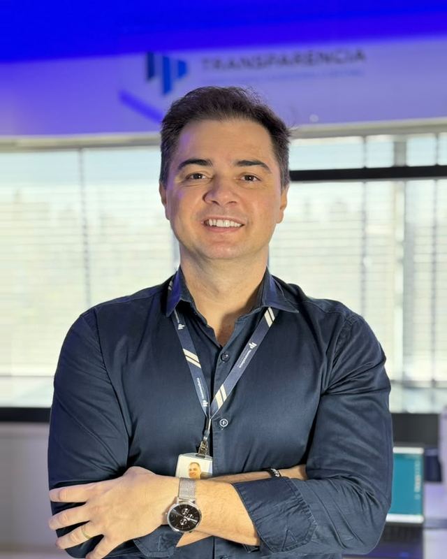 Lásaro, organizador do workshop