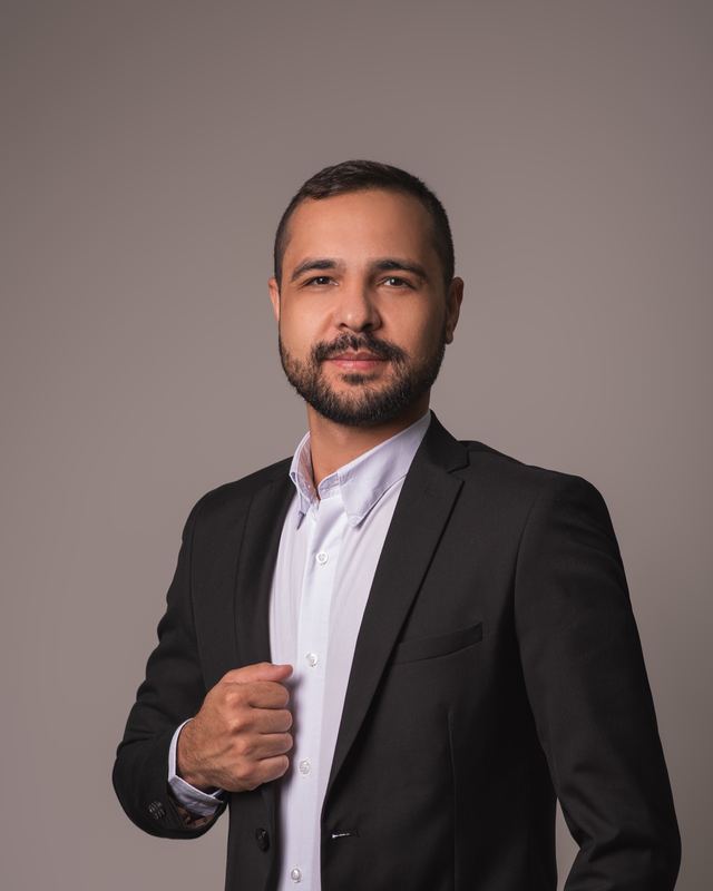 Miguel, organizador do workshop